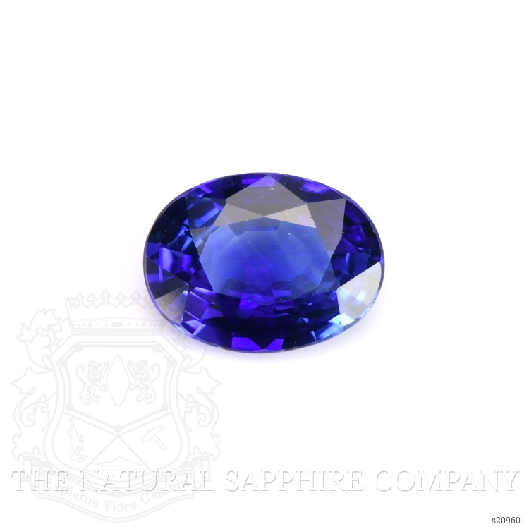1.37 Ct. Blue Sapphire from Ceylon (Sri Lanka)
