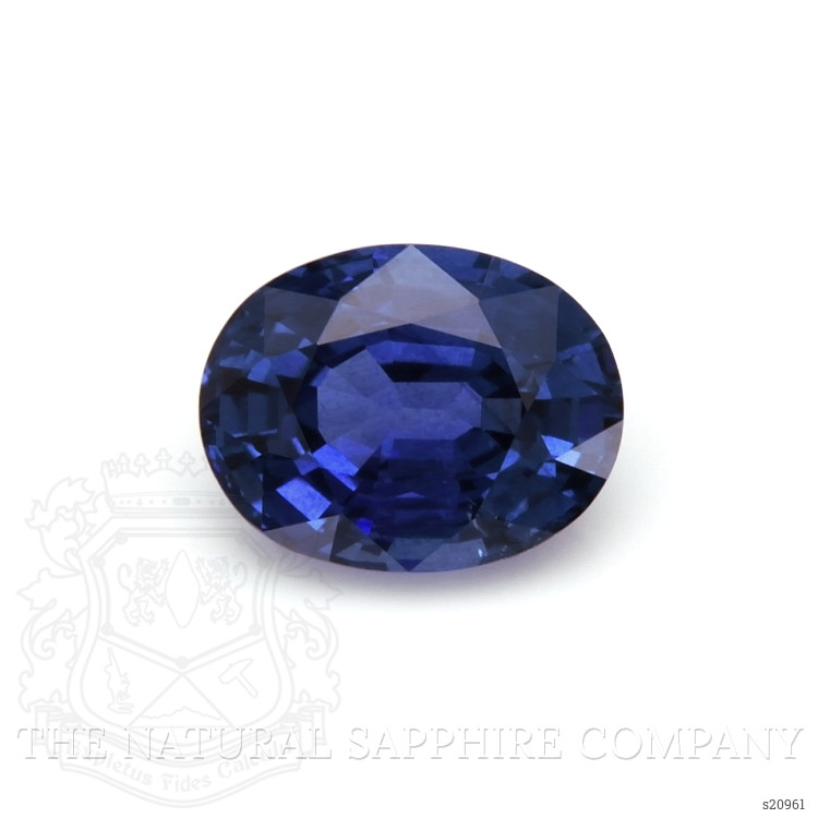 3.48 Ct. Blue Sapphire from Ceylon (Sri Lanka)