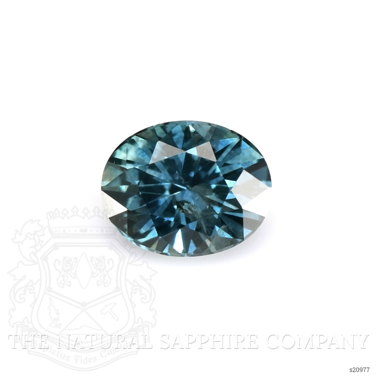 1.18 Ct. Greenish Blue Sapphire from Montana