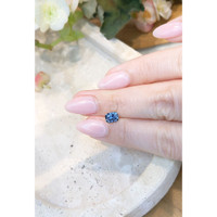 1.01 Ct. Blue Sapphire from Montana Life Style