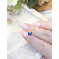 1.23 Ct. Greenish Blue Sapphire from Montana Life Style