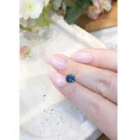 1.27 Ct. Blue Sapphire from Montana Life Style