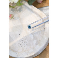 1.59 Ct. Greenish Blue Sapphire from Montana Life Style