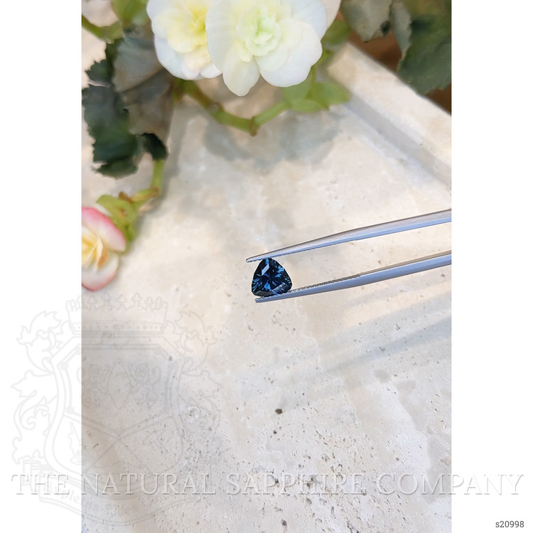1.65 Ct. Greenish Blue Sapphire from Montana