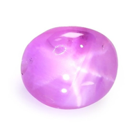 4.60 Ct. Pink Star Sapphire from Ceylon (Sri Lanka) Video