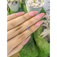 0.84 Ct. Blue Sapphire from Ceylon (Sri Lanka) Life Style