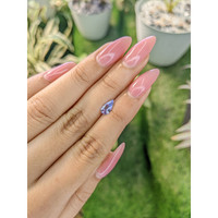 0.66 Ct. Violet Sapphire from Ceylon (Sri Lanka) Life Style