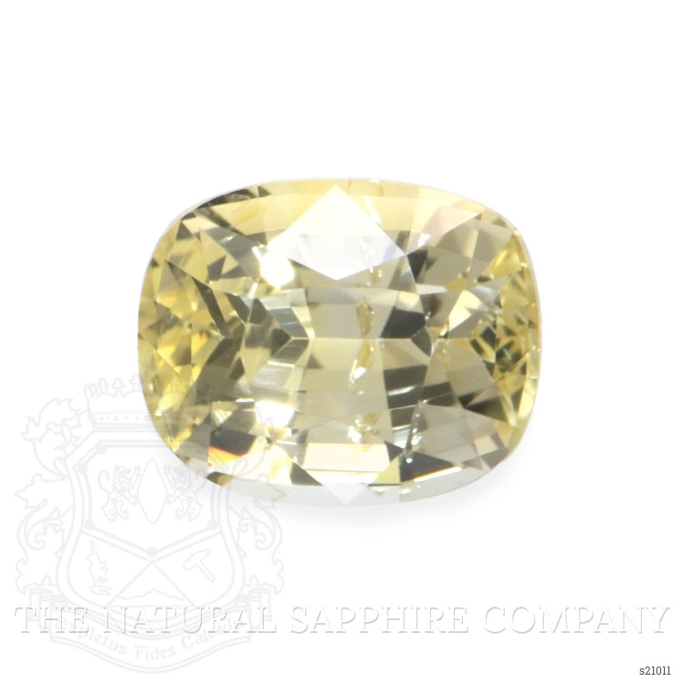 0.88 Ct. Yellow Sapphire from Ceylon (Sri Lanka)