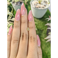 0.88 Ct. Yellow Sapphire from Ceylon (Sri Lanka) Life Style