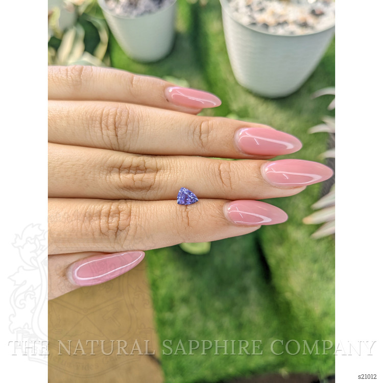 0.80 Ct. Purple Sapphire from Ceylon (Sri Lanka)