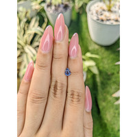 0.73 Ct. Blue Sapphire from Ceylon (Sri Lanka) Life Style