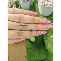 0.73 Ct. Blue Sapphire from Ceylon (Sri Lanka) Life Style