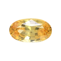 0.87 Ct. Orangish Yellow Sapphire from Ceylon (Sri Lanka) Video