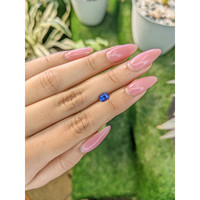 0.71 Ct. Blue Sapphire from Ceylon (Sri Lanka) Life Style