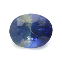 1.16 Ct. Bi Color / Parti Sapphire from Ceylon (Sri Lanka) Video