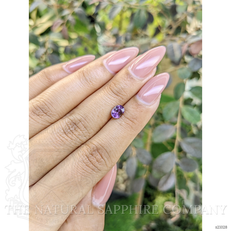 1.02 Ct. Purple Sapphire from Ceylon (Sri Lanka)