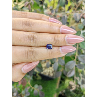 1.24 Ct. Bi Color Sapphire from Ceylon (Sri Lanka) Life Style