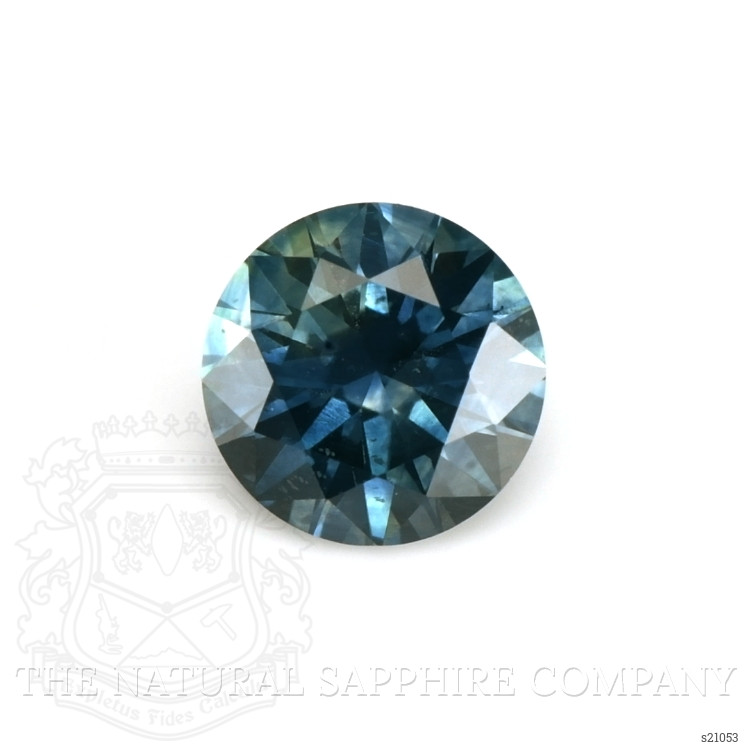 0.82 Ct. Greenish Blue Sapphire from Montana