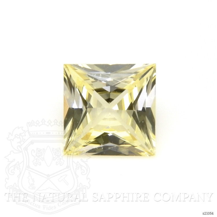0.65 Ct. Yellow Sapphire from Ceylon (Sri Lanka)