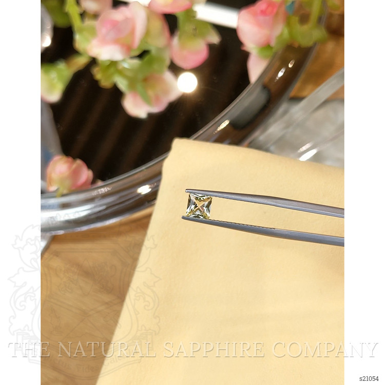 0.65 Ct. Yellow Sapphire from Ceylon (Sri Lanka)