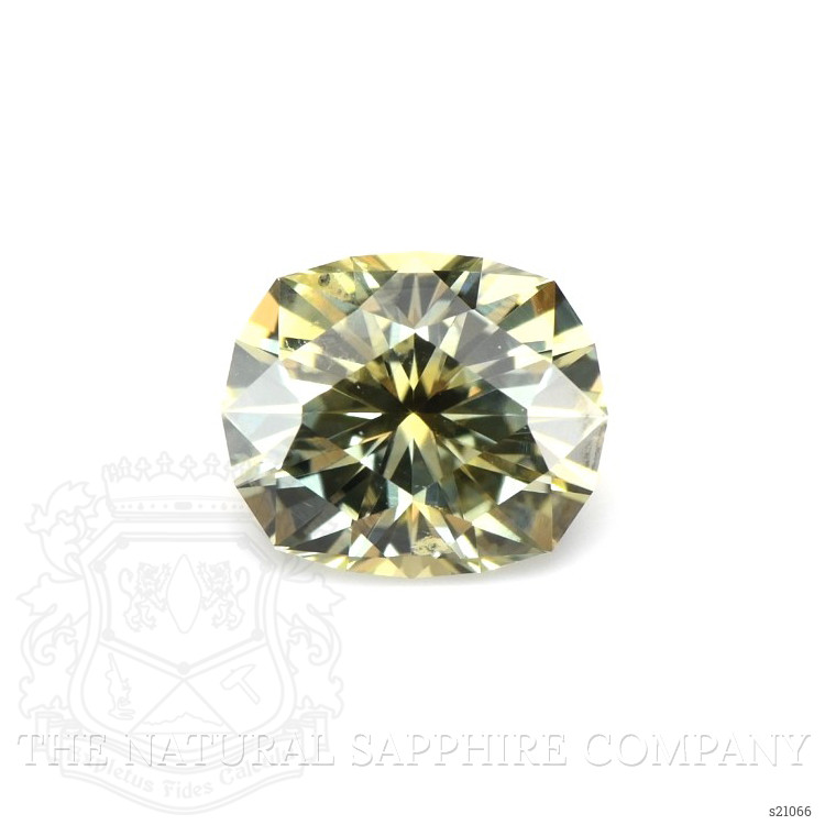 1.62 Ct. Greenish Yellow Sapphire from Montana