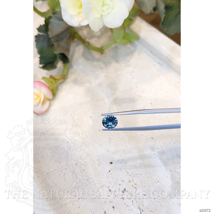 1.62 Ct. Greenish Blue Sapphire from Montana