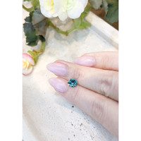 1.62 Ct. Greenish Blue Sapphire from Montana Life Style