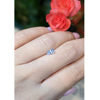 0.58 Ct. Blue Sapphire from Ceylon (Sri Lanka) Life Style