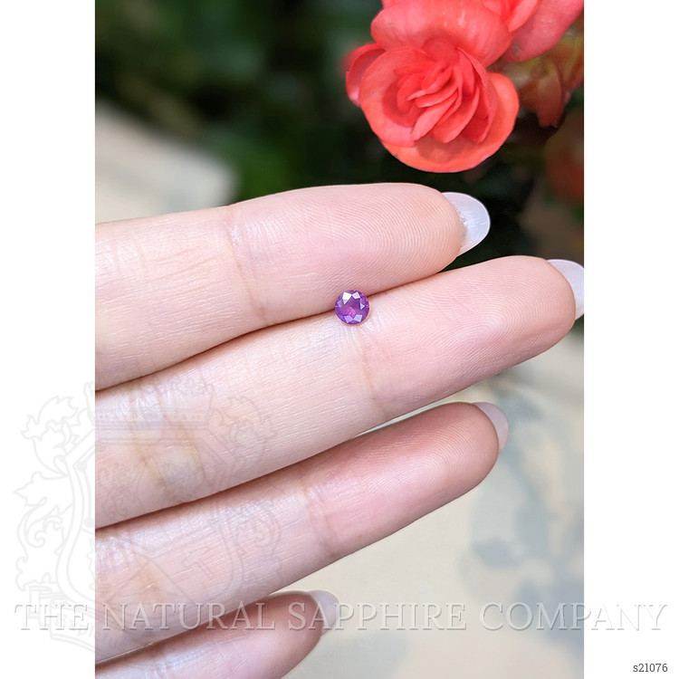 0.25 Ct. Pinkish Purple Sapphire from Ceylon (Sri Lanka)