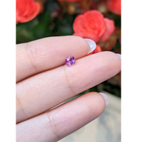 0.37 Ct. Purplish Pink Sapphire from Ceylon (Sri Lanka) Life Style
