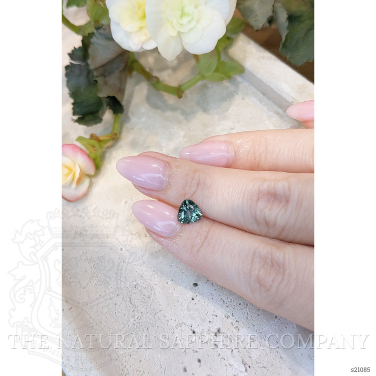 1.44 Ct. Green Sapphire from Montana