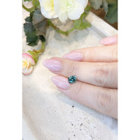 1.18 Ct. Bluish Green Sapphire from Montana Life Style