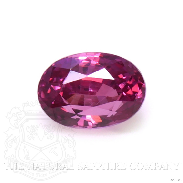 1.04 Ct. Reddish Pink Sapphire from Ceylon (Sri Lanka)