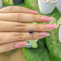 1.97 Ct. Purple Sapphire from Ceylon (Sri Lanka) Life Style