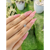 1.03 Ct. White Sapphire from Ceylon (Sri Lanka) Life Style