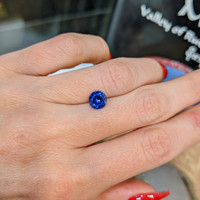 1.49 Ct. Blue Sapphire from Ceylon (Sri Lanka) Life Style