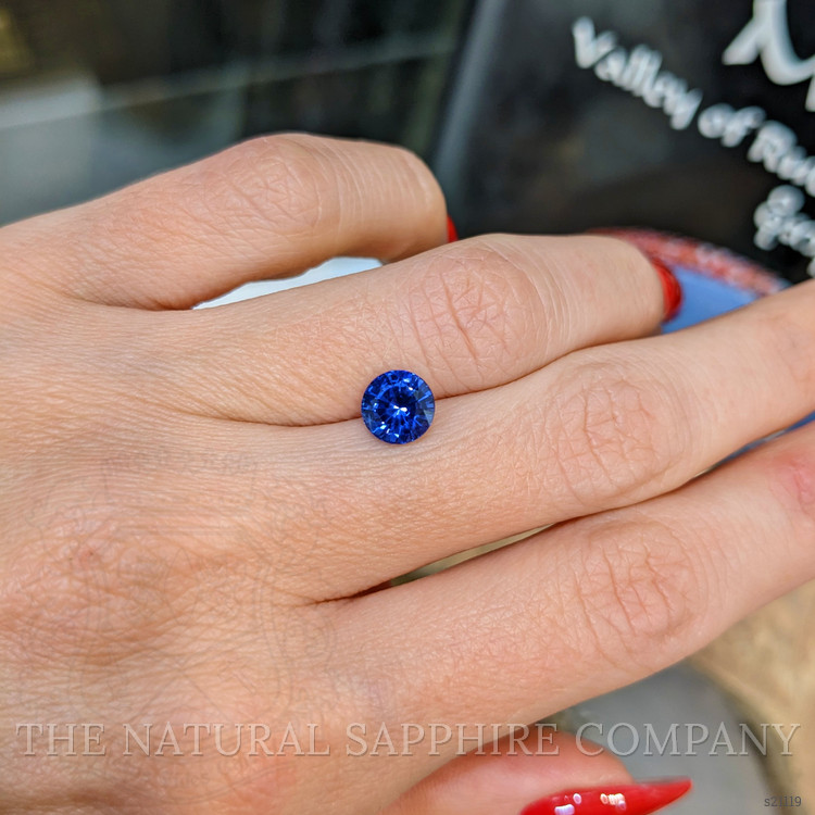 1.49 Ct. Blue Sapphire from Ceylon (Sri Lanka)