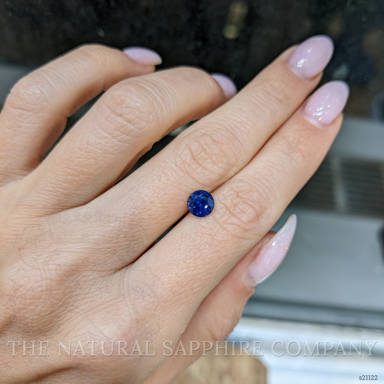 1.18 Ct. Blue Sapphire from Ceylon (Sri Lanka)