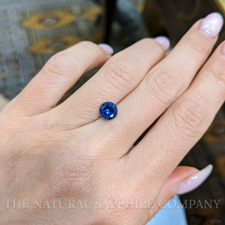 1.30 Ct. Blue Sapphire from Ceylon (Sri Lanka)