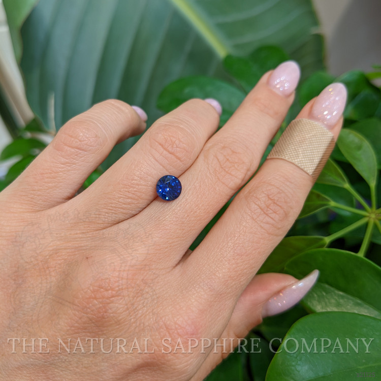 1.34 Ct. Blue Sapphire from Ceylon (Sri Lanka)