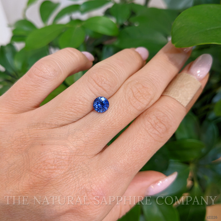 1.40 Ct. Blue Sapphire from Ceylon (Sri Lanka)