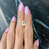 2.31 Ct. Yellow Sapphire from Ceylon (Sri Lanka) Life Style