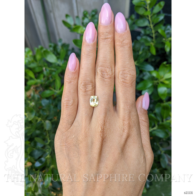 2.31 Ct. Yellow Sapphire from Ceylon (Sri Lanka)