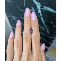 2.17 Ct. Pinkish Purple Sapphire from Ceylon (Sri Lanka) Life Style