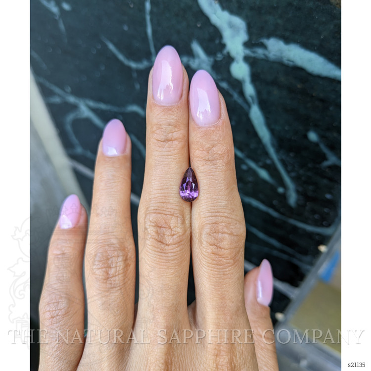 2.17 Ct. Pinkish Purple Sapphire from Ceylon (Sri Lanka)