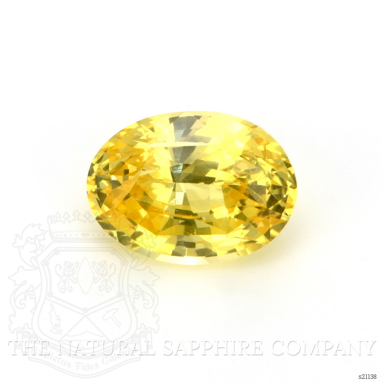 2.08 Ct. Yellow Sapphire from Ceylon (Sri Lanka)