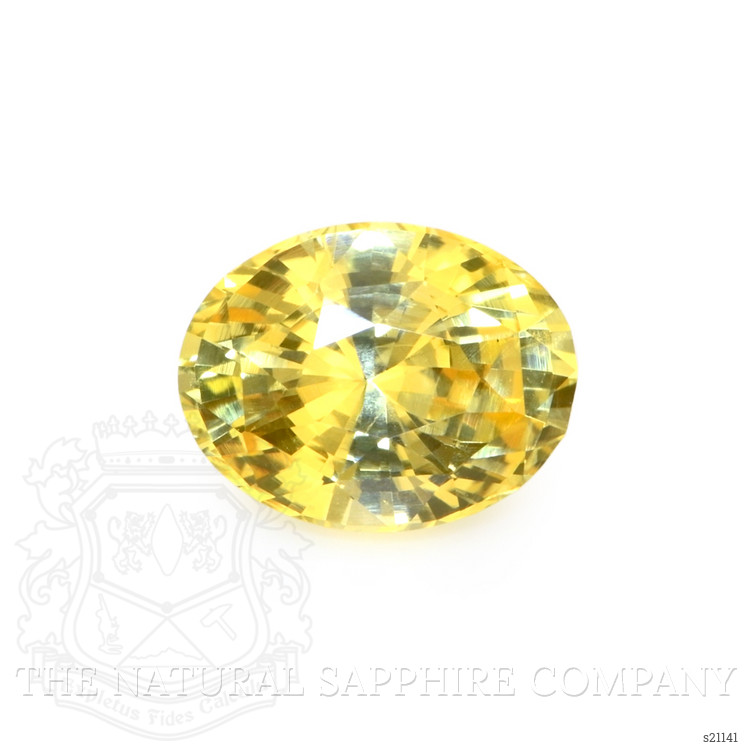 2.12 Ct. Yellow Sapphire from Ceylon (Sri Lanka)