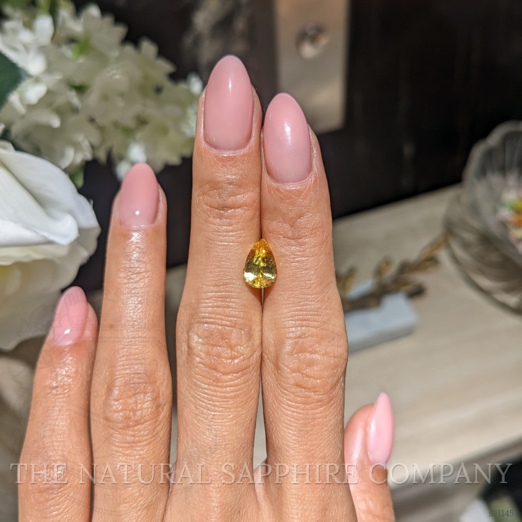 2.00 Ct. Yellow Sapphire from Ceylon (Sri Lanka)