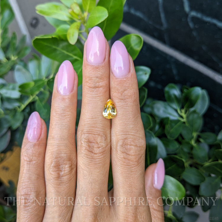 2.00 Ct. Yellow Sapphire from Ceylon (Sri Lanka)