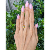 2.00 Ct. Yellow Sapphire from Ceylon (Sri Lanka) Life Style